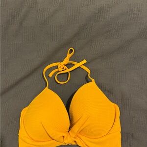Shade & Shore Mustard Bikini Top